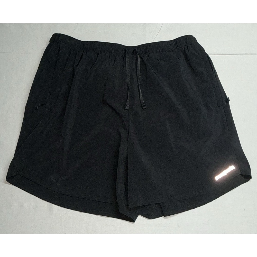 Patagonia Multi Trails Men'sShorts Large Black Lined Swim Surf Trekk Hike Trail